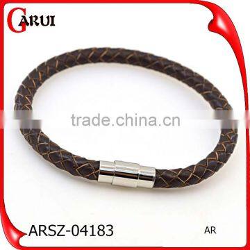 Unisex Leather Bracelets Bangles Men Women Vintage Bracelet Of Leather photo-6