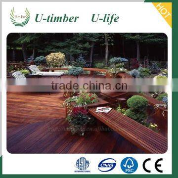 Filling at the price composite decking WPC solid wood floor