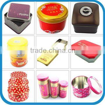 Chinese dongguan Golden supplier tin box