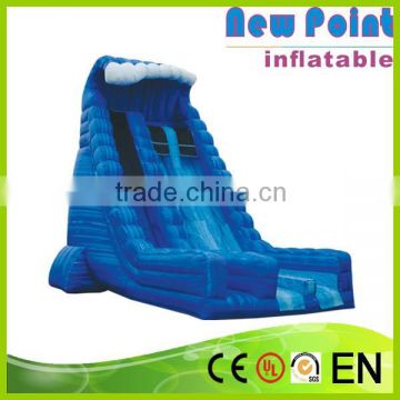 New Point Long Giant Inflatable Slide/snappy Fish Inflatable Slide