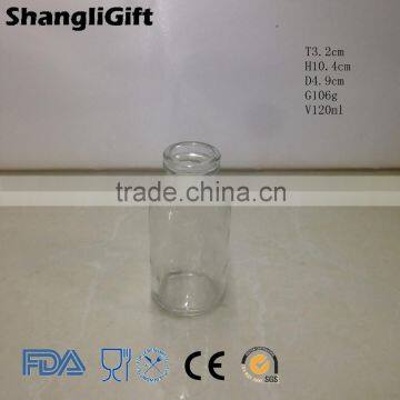 120ml Boston Round Glass Milk Bottles photo-3