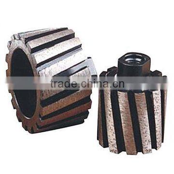 Zero Tolerance Drum Wheel for Polishing and Grinding Stone Edge, Vacuum Brazed, Metal Bond, Resin Bond photo-3