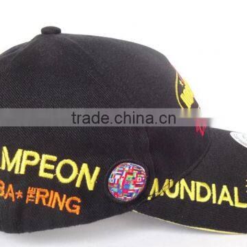 Custom Blank Snapback Cap With Leather Brim photo-5