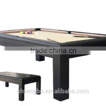 Multifunction functions pool octagonal dining table on hot sale