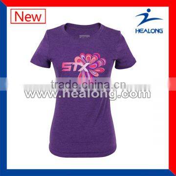 popular sales high quality women fitted t-shirts