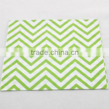 Green Paper Party Napkins