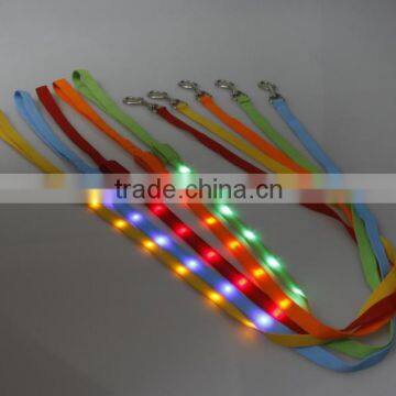 Pet Product Manufacturer Lighted Flashing 6 Led Pet Dog Safety Leash With Reflective Tape photo-2