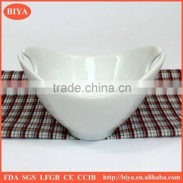 snack serving dish porcelain ware New design Ice Bucket/Oval ice Bucket/Shoe-shaped gold ingot ice bucket