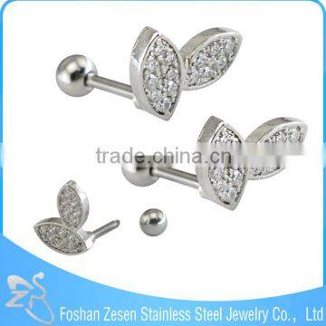 ES01591 Surgical Steel Mens Stud Earrings Fashion Round Small Evil Eye Earrings photo-3