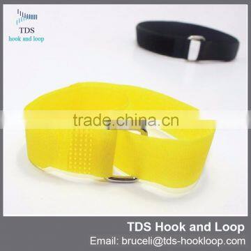 Coloful Adjustable Hook and Loop Strap With Metal Buckle photo-2