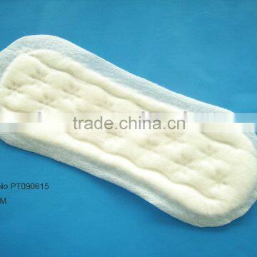 155mm pantyliner,sanitary pantyliner,cottony pantyliner