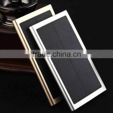 High Capacity Dual USB 10000mah Universal Solar Power Bank for All Mobile Quality Choice photo-4