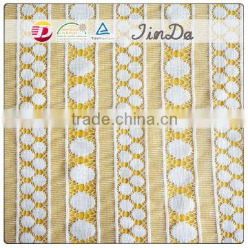 2014 new arrival high quality Nigeria white color cord lace