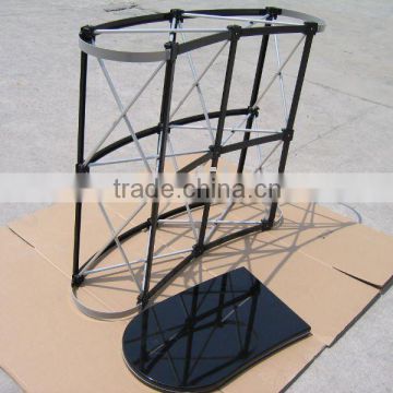 aluminum promotion counter,pop up promotion table.