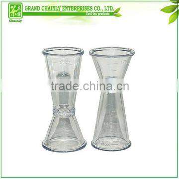 Bubble Tea Tools Supplier Plastic Double Measuring Jigger