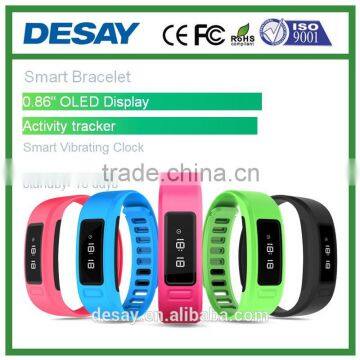 Desay Call/SMS Reminder Photo Music Support Android IOS Bluetooth OLED Smart Bracelet DS-B201