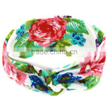 Hot-sales Baby Floral Headband Infant Headband Toddler Turban Headband Cotton Kids Cross Headband Wh-1743 photo-4