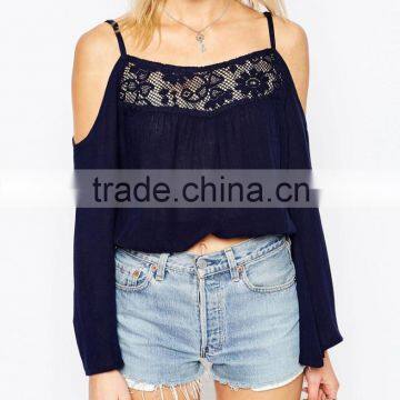 Lace Vest Lady Camisole Tops Designs Dress Apparel Suppliers photo-4