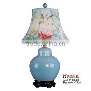 good quality light blue tabel lamp