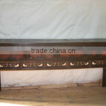 chinese antique furniture wooden tibet cabinet