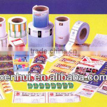 Nice printing sticker, Die Cut Vinyl Sticker