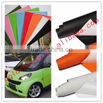 Matt green decorative car vinyl wrap factory