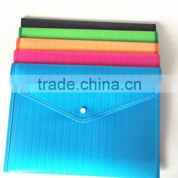 2016 New Fashion Factory Price A4, A5 File Pocket With Button photo-2