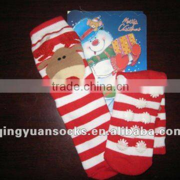 chrismas floor socks