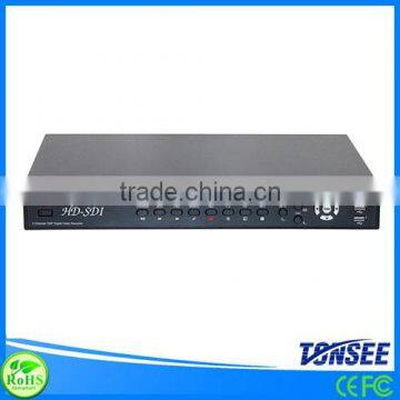 2015 Cheapest Full hd Cctv Dvr 8CH 1080P HD SDI DVR CCTV Recorder 2 HDD Support With Alarm and Audio photo-2