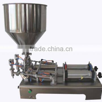 50-500ml Semi Auto paste Filling machine two nozzles