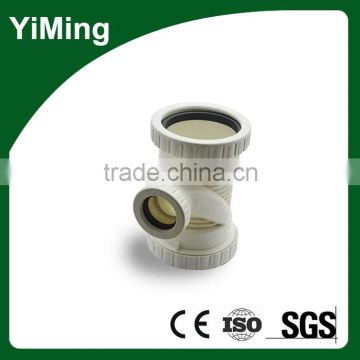 PVC pipe fittings reducer tee