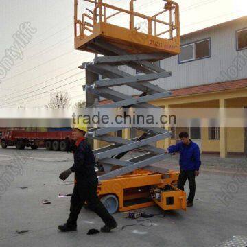 Self Propeled Scissor Hydraulic Mini Lift Table photo-3