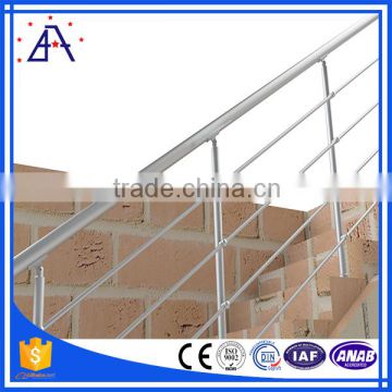 rich experience manufacturer anodizing bright aluminum pipe handrail