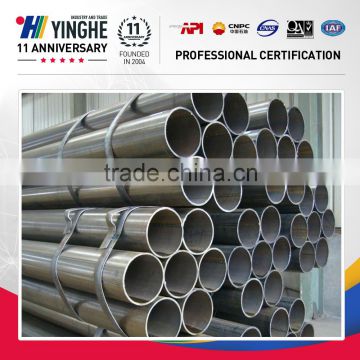 High quality q195 api5l carbon steel weld black pipe manufacturer