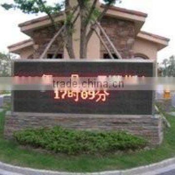 2016 Best price Pixels 10mm red/Amber/Blue/Green/White running text led display/led scrolling message board