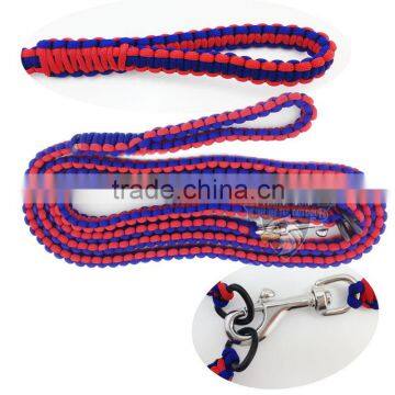 Newest braided nylon rope dog leash