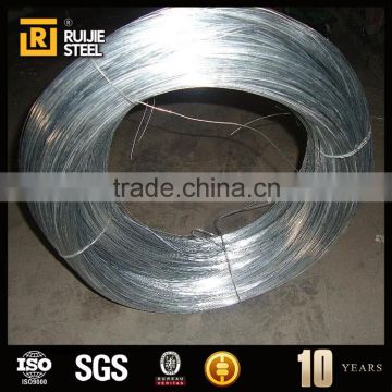 high tensile strength galvanized steel wire/4mm galvanized mild steel wire