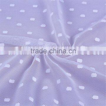 Wholesale Factory Price Allover Nylon Polka Lace Fabric for Lades Underwear photo-4