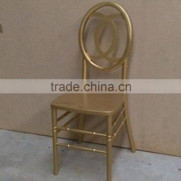 Wood Phoenix Chair with white cushion