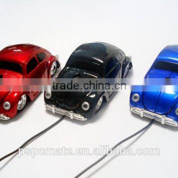 New design Car shaped usb wired optical car mouse