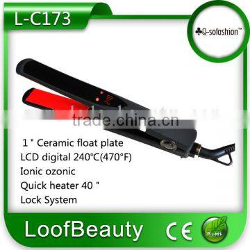 DODO L-C173 CE LCD display hair straightening machine