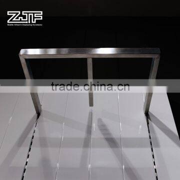 ZJF White Wood Display Clothes Rack for Retail Sale photo-4