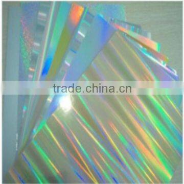 different colors 3d /colorful laser hologram transfer paper