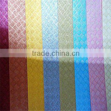 Embossed Pearl Paper, Grid Textured Surface/shining Paper photo-2