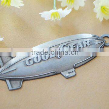 fashion airplane shape epoxy pendant