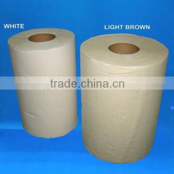 1 Ply Roll Towel Virgin pulp H20.3cm/8" X 702g