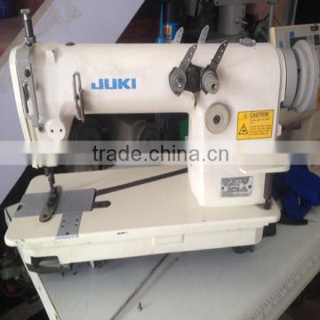 Useful simple operation used Juki MH-382 double chian stitch industrial sewing machine