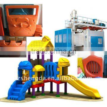 blow molding machine zk-135B makes children plastic playground