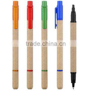 Eco Friendl Dual Point Eco Friendly Pen/highlighter Pen Quality Choice