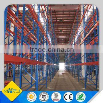 Heavy duty industrial beam storage shelf palleting rack